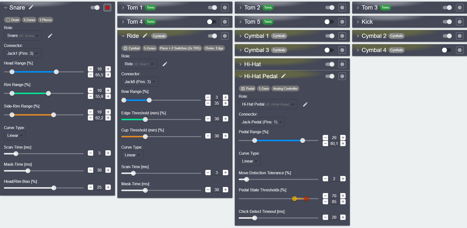 UI Settings